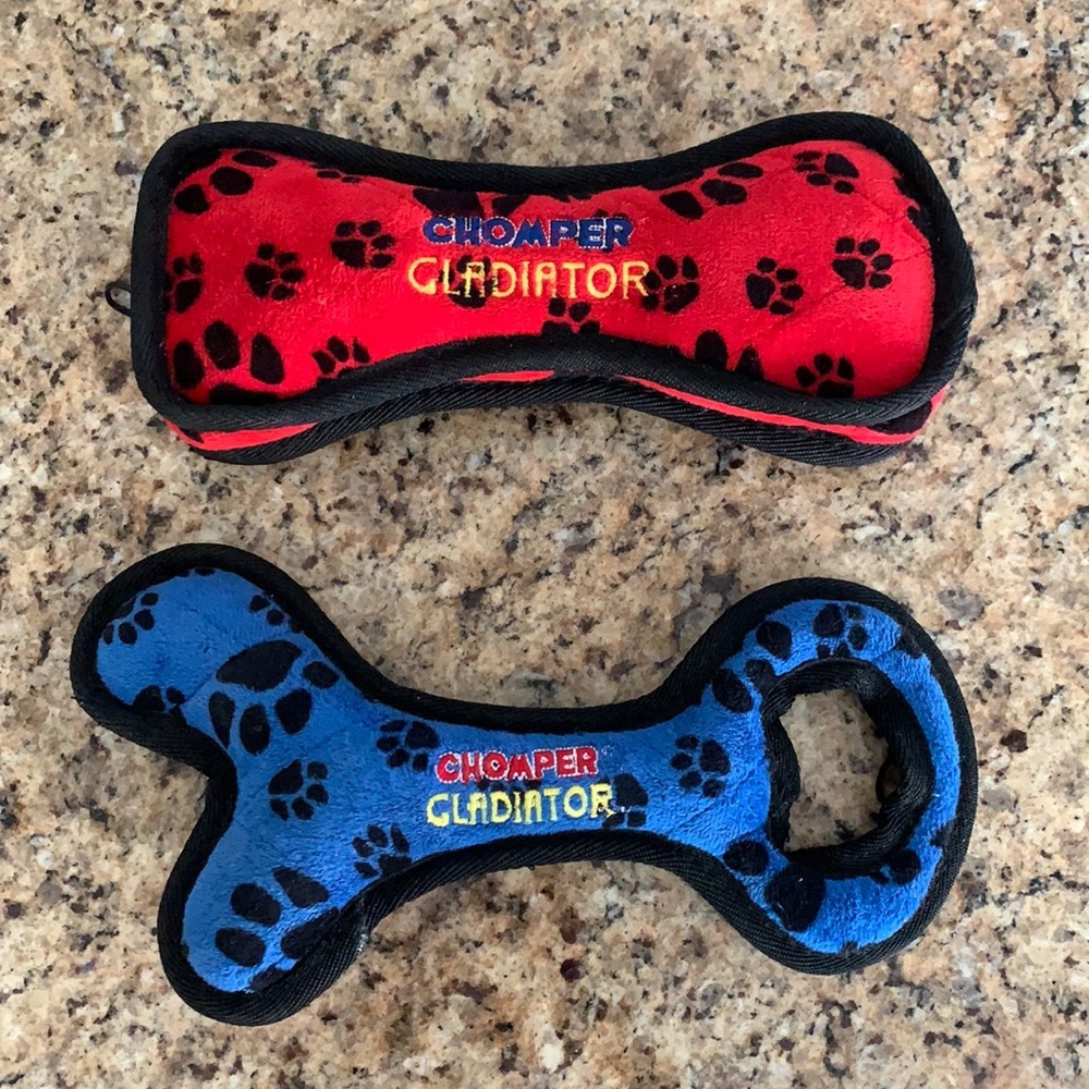 Chomper Gladiator dog toys